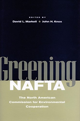 Greening NAFTA The North American Commission for Environmental Cooperation [Hardcover]