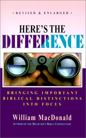 Here's The Difference [Paperback]