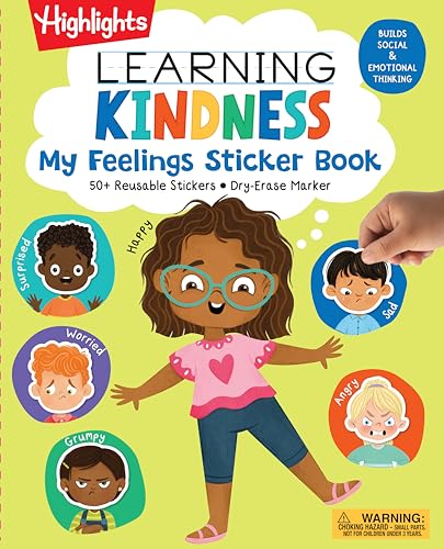 Learning Kindness My Feelings Sticker Book [Spiral bound]