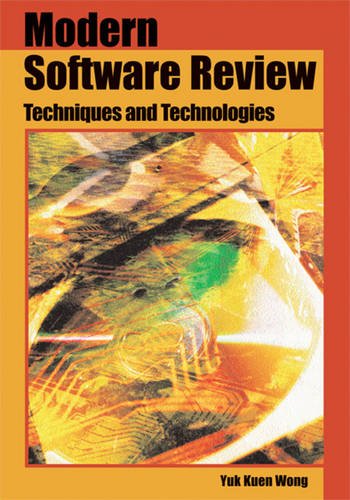 Modern Software Review  Techniques and Technologies [Hardcover]