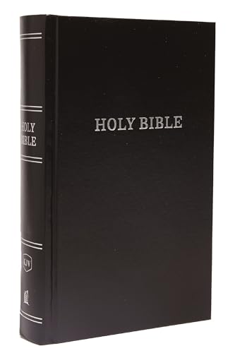 KJV, Pew Bible, Large Print, Hardcover, Black, Red Letter, Comfort Print Holy B [Hardcover]