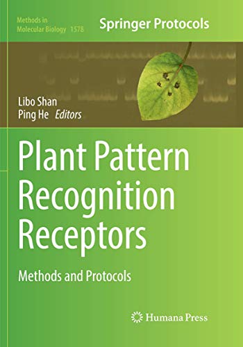 Plant Pattern Recognition Receptors Methods and Protocols [Paperback]