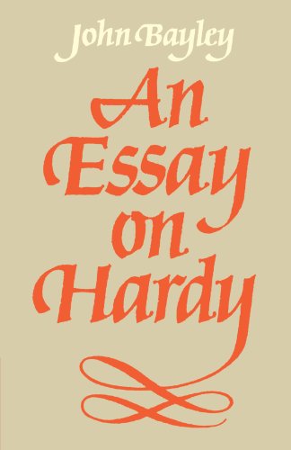 An Essay on Hardy [Paperback]