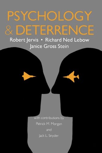 Psychology And Deterrence (perspectives On Security) [Paperback]