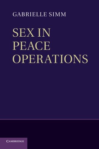 Sex in Peace Operations [Paperback]