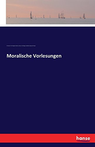 Moralische Vorlesungen (german Edition) [Paperback]