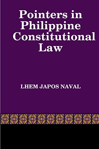 Pointers in Philippine Constitutional Law [Paperback]
