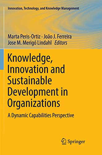 Knowledge, Innovation and Sustainable Development in Organizations A Dynamic Ca [Paperback]