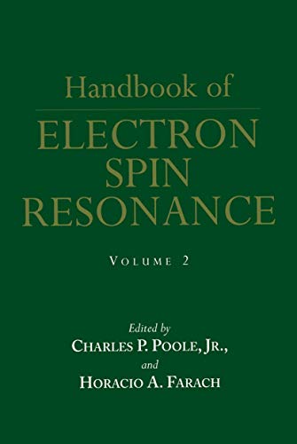 Handbook of Electron Spin Resonance Volume 2 [Paperback]