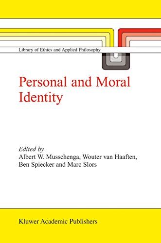 Personal and Moral Identity [Hardcover]