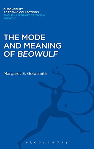 The Mode and Meaning of 'Beowulf' [Hardcover]