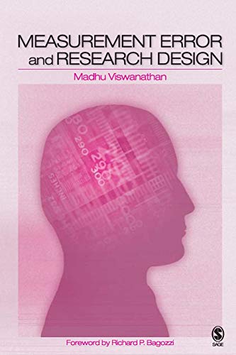 Measurement Error and Research Design [Paperback]