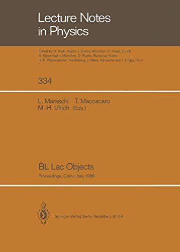 BL Lac Objects Proceedings of a Workshop Held in Como, Italy, September 2023,  [Paperback]