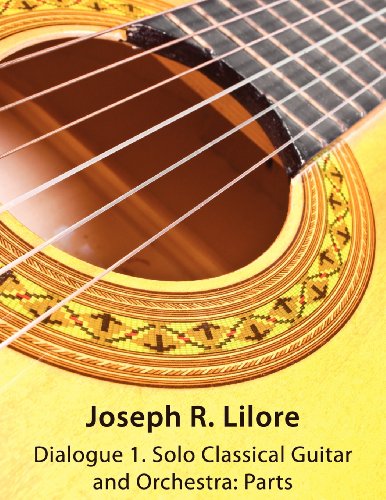 Dialogue 1 Solo Classical Guitar And Orchestra Parts [Paperback]