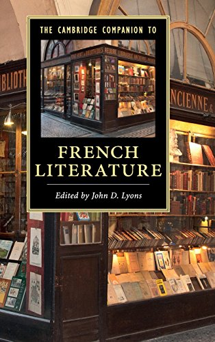 The Cambridge Companion to French Literature [Hardcover]