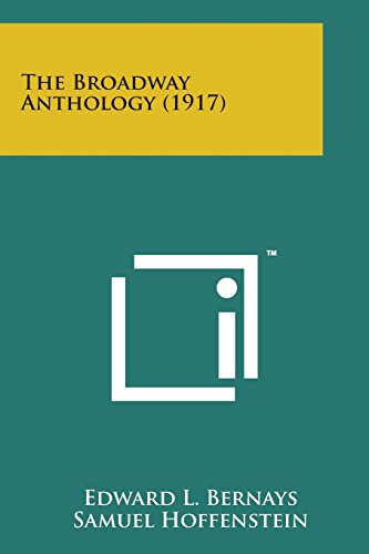 Broadway Anthology (1917) [Paperback]