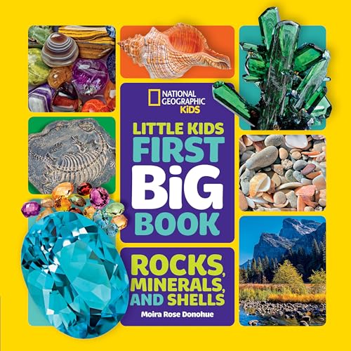 National Geographic Little Kids First Big Book of Rocks, Minerals &amp Shells [Hardcover]