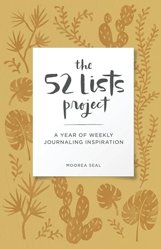 The 52 Lists Project  Botanical Pattern A Year of Weekly Journaling Inspiration [Diary]