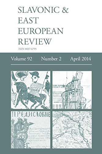 Slavonic and East European Review (92  2) April 2014 [Paperback]