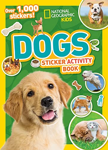National Geographic Kids Dogs Sticker Activity Book [Paperback]