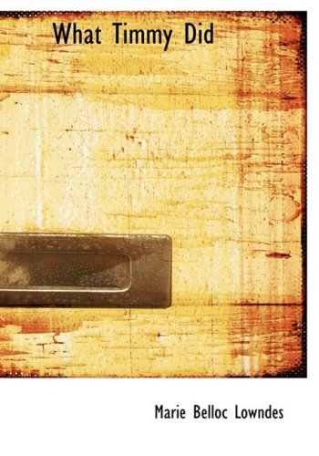 What Timmy Did [Unknown]