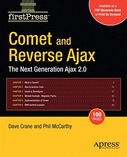 Comet and Reverse Ajax The Next-Generation Ajax 2.0 [Paperback]