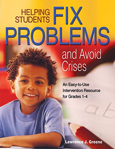 Helping Students Fix Problems and Avoid Crises An Easy-to-Use Intervention Reso [Paperback]