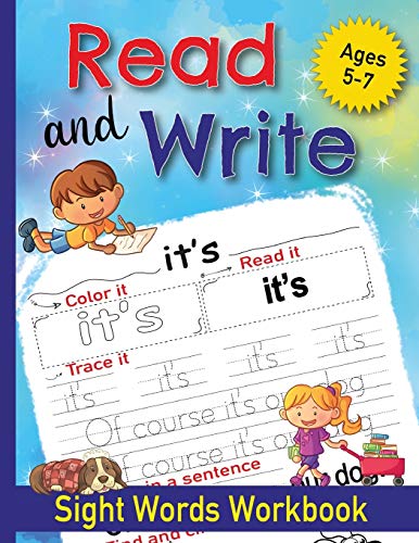 Read and Write Sight Words Workbook 100 Sight Words and Phonics Activity Workbo