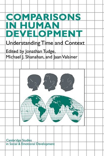 Comparisons in Human Development Understanding Time and Context [Paperback]