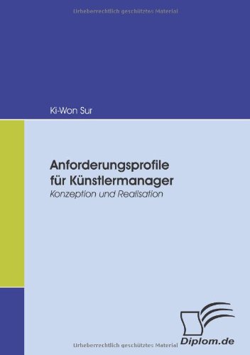 Anforderungsprofile Fr Knstlermanager [Paperback]