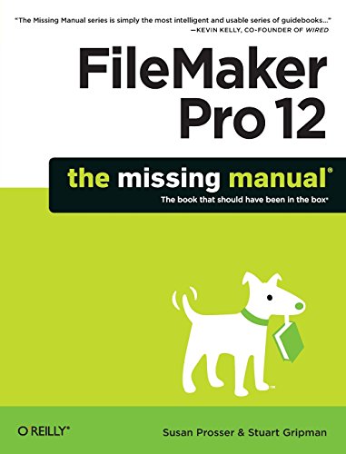 FileMaker Pro 12 The Missing Manual [Paperback]