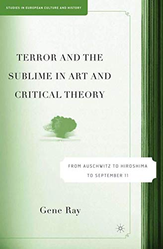 Terror and the Sublime in Art and Critical Theory From Auschwitz to Hiroshima t [Hardcover]