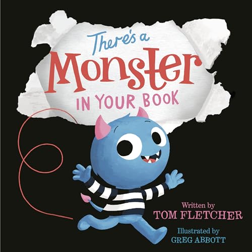 There's a Monster in Your Book A Halloween Book for Kids and Toddlers [Paperback]