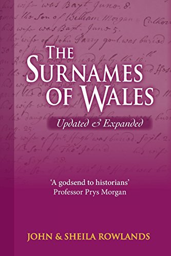 The Surnames Of Wales, Updated & Expanded [Paperback]