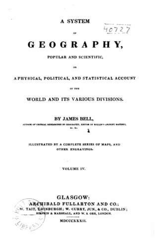 A System Of Geography, Popular And Scientific, Or A Physical, Political, And Sta [Paperback]