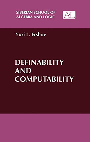 Definability and Computability [Hardcover]