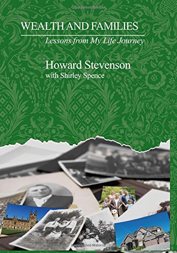 Wealth And Families Lessons From My Life Journey [Paperback]
