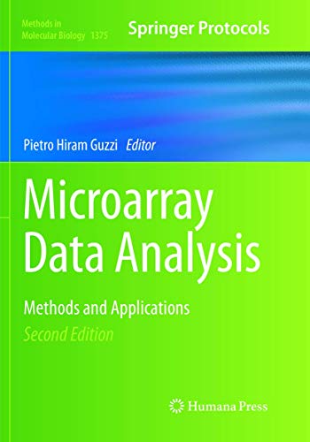 Microarray Data Analysis Methods and Applications [Paperback]