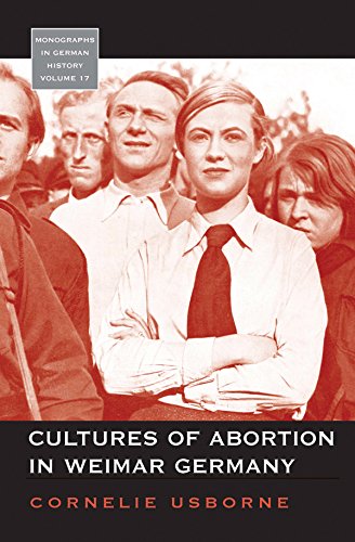 Cultures of Abortion in Weimar Germany [Hardcover]