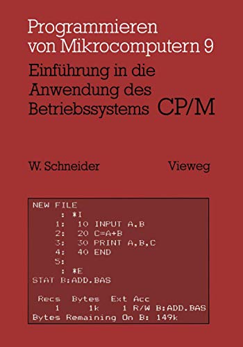 Einfhrung in die Anwendung des Betriebssystems CP/M [Paperback]