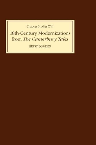 Eighteenth-Century Modernizations from the Canterbury Tales [Hardcover]