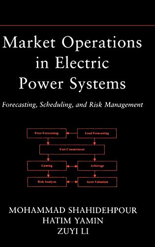Market Operations in Electric Power Systems Forecasting, Scheduling, and Risk M [Hardcover]