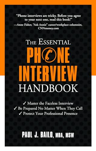 The Essential Phone Interview Handbook [Paperback]