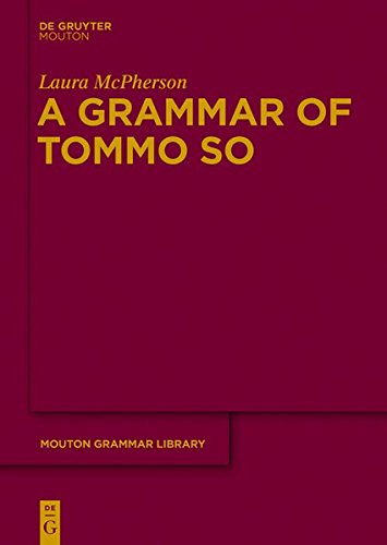 Grammar of Tommo So [Hardcover]