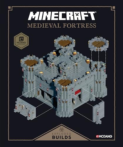 Minecraft Exploded Builds Medieval Fortress An Official Mojang Book [Paperback]