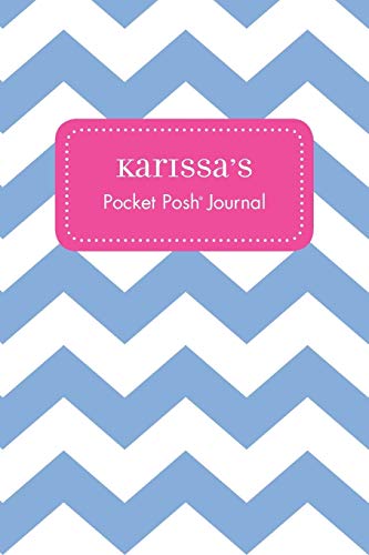 Karissa's Pocket Posh Journal, Chevron [Paperback]