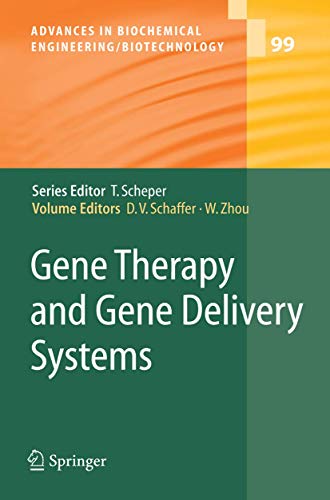 Gene Therapy and Gene Delivery Systems [Hardcover]