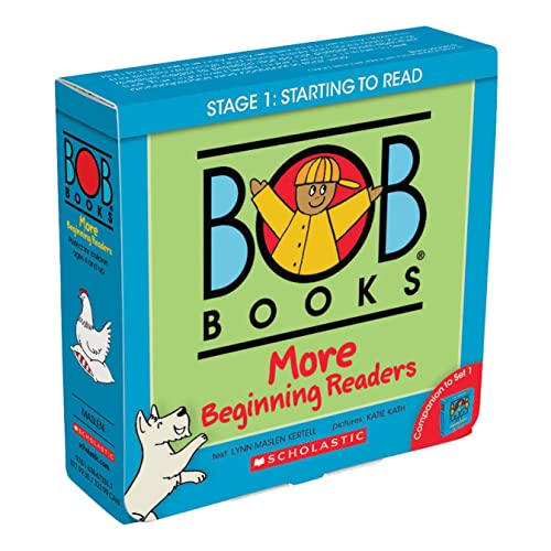 Bob Books - More Beginning Readers Box Set | Phonics, Ages 4 and up, Kindergarte [Hardcover]