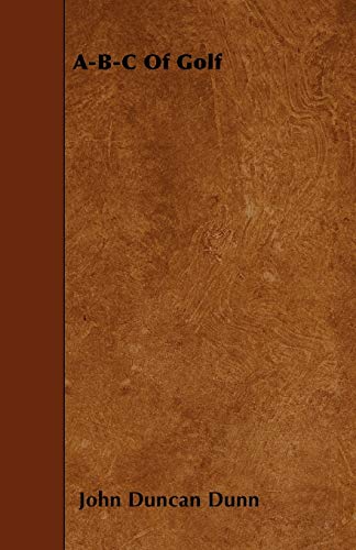 A-B-C of Golf [Paperback]