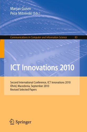 ICT Innovations 2010 Second International Conference, ICT Innovations 2010, Ohr [Paperback]